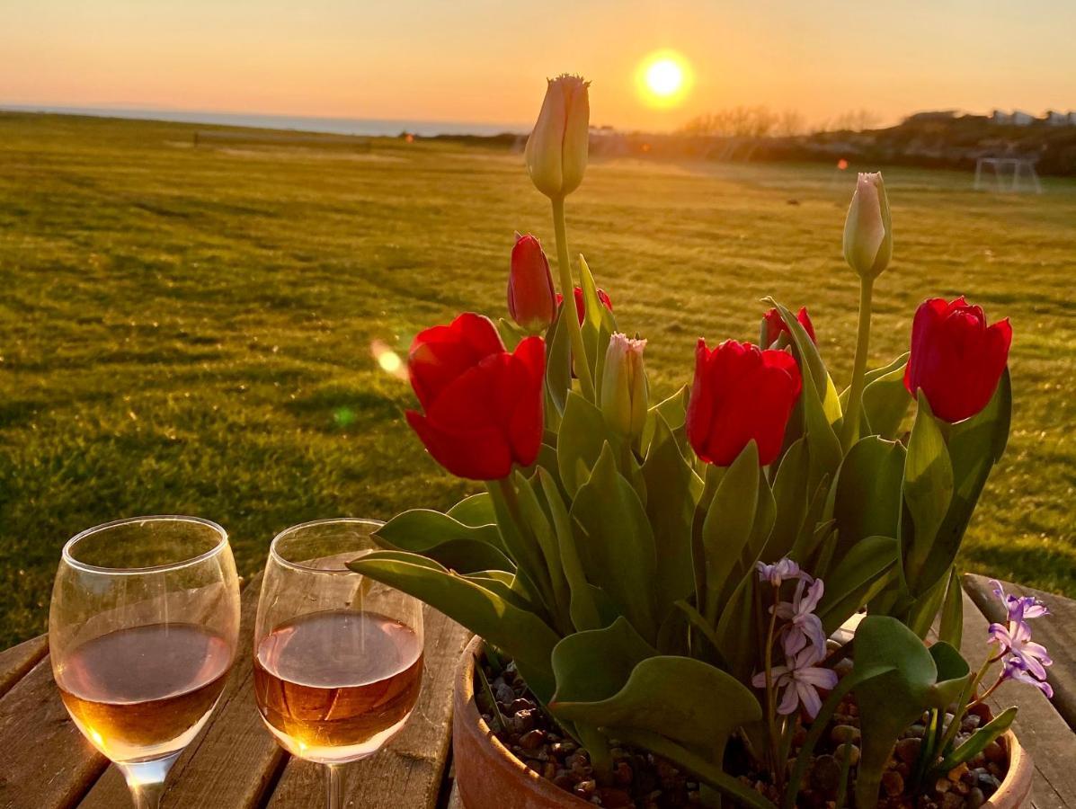 Seaview Self-Catering Coastal Bungalow In Rural West Wight Freshwater Dış mekan fotoğraf