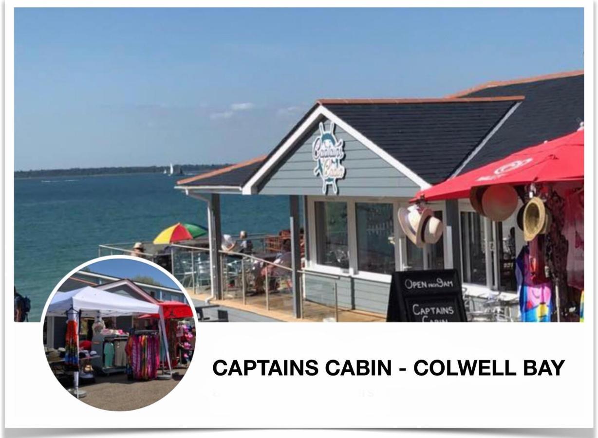 Seaview Self-Catering Coastal Bungalow In Rural West Wight Freshwater Dış mekan fotoğraf